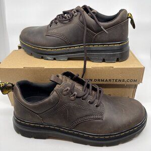 Dr. Martens Reeder Crazy Horse Leather Utility Boot Size 10M/11 Dark Brown Shoes